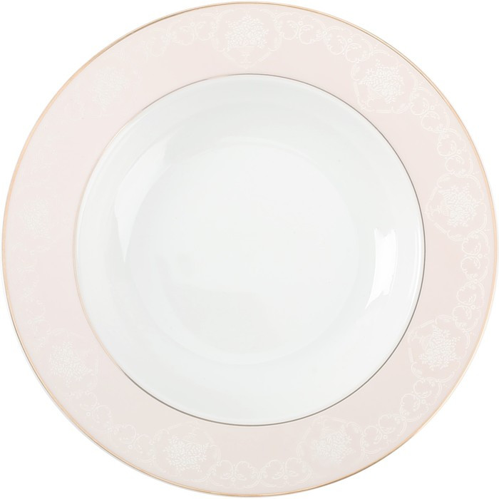 Набор столовой посуды из фарфора, 24 предмета, белый - фото 2 - id-p222796053