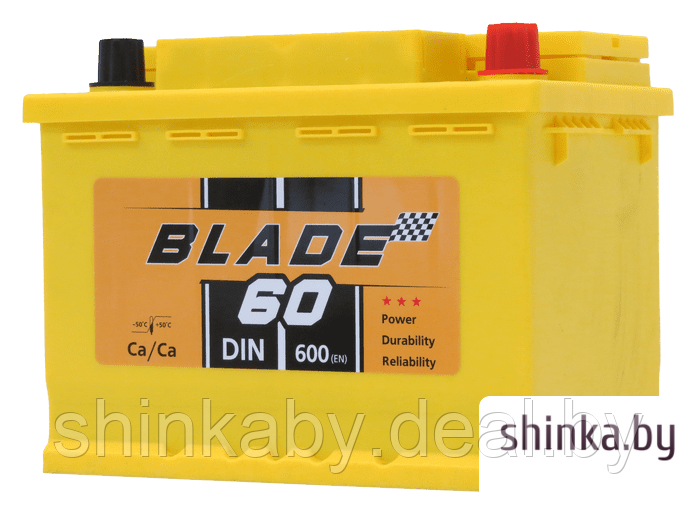 Автомобильный аккумулятор Blade 60 R+ (60 А·ч) - фото 1 - id-p222810643