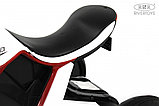 Детский электромотоцикл RiverToys G004GG (белый), фото 3