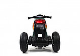 Детский электромотоцикл RiverToys G004GG (зеленый), фото 4