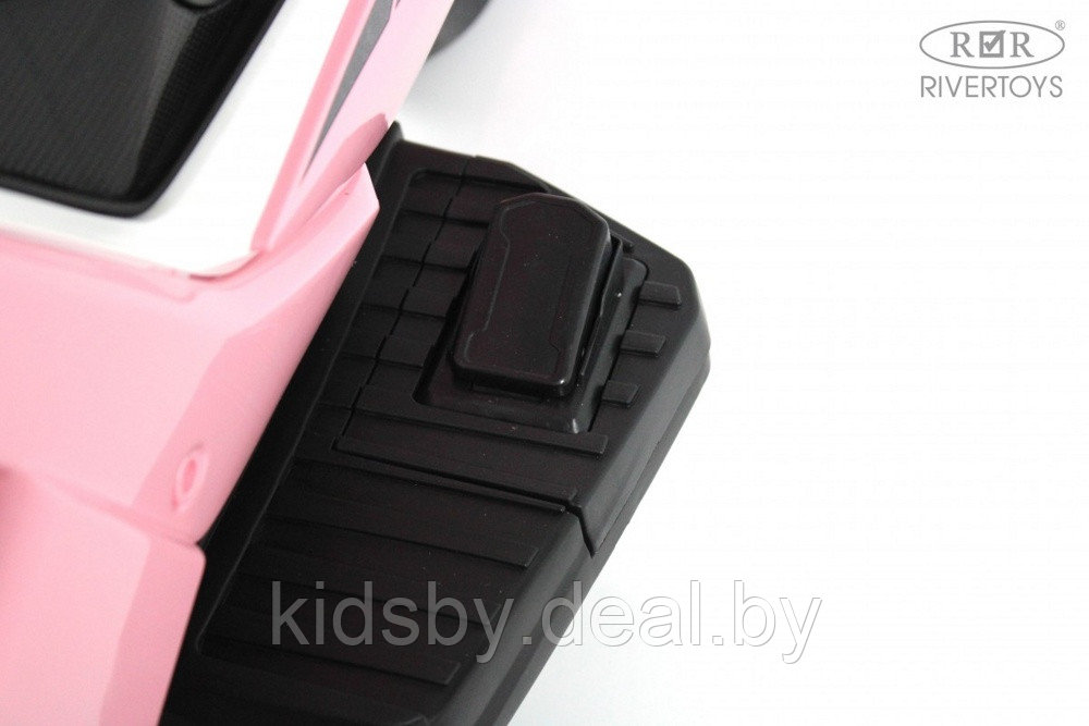 Детский электромотоцикл RiverToys G004GG (розовый) - фото 2 - id-p222810345