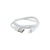 Дата-кабель, ДК 6, USB - Lightning, 1 м, белый, TDM//Китай/