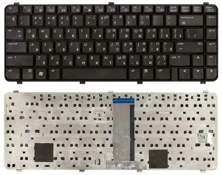 Клавиатура для ноутбука HP Compaq 510, 515, 610, 615, черная - фото 1 - id-p222812288