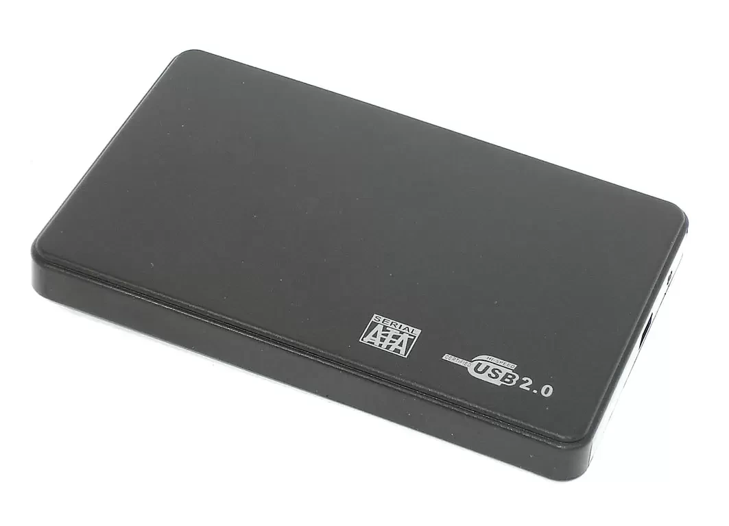 Бокс для жесткого диска 2.5" пластиковый USB 2.0 DM-2508 черный - фото 1 - id-p222812301
