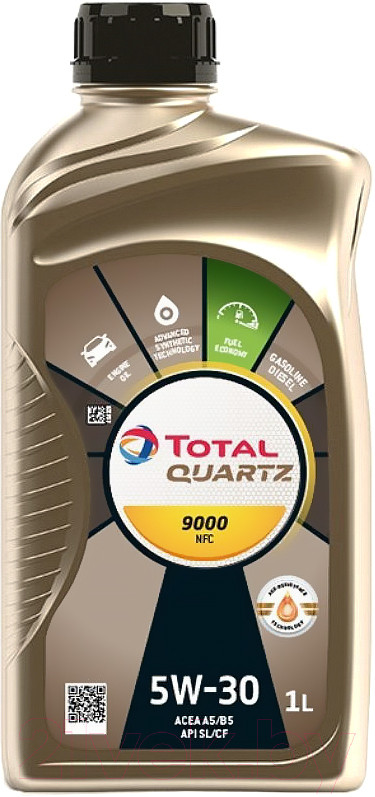 Моторное масло Total Quartz 9000 Future NFC 5W30 171839 (1л) - фото 1 - id-p222812377
