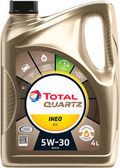 Моторное масло Total Quartz Ineo ECS 5W30 / 151510  (4л)