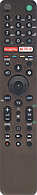 ПДУ для Sony RMF-TX611E ( VOICE REMOTE CONTROL) корпус МЕТАЛЛ !!! С голосовой функцией LCD 4K (серия HRM2019)