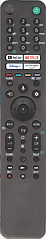 ПДУ для Sony RMF-TX621E ( VOICE REMOTE CONTROL) С голосовой функцией LCD 4K металл. (серия HRM1932)