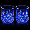 Светящийся стакан с цветной Led подсветкой дна COLOR CUP 2 шт, фото 3