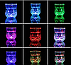 Светящийся стакан с цветной Led подсветкой дна COLOR CUP 2 шт, фото 4