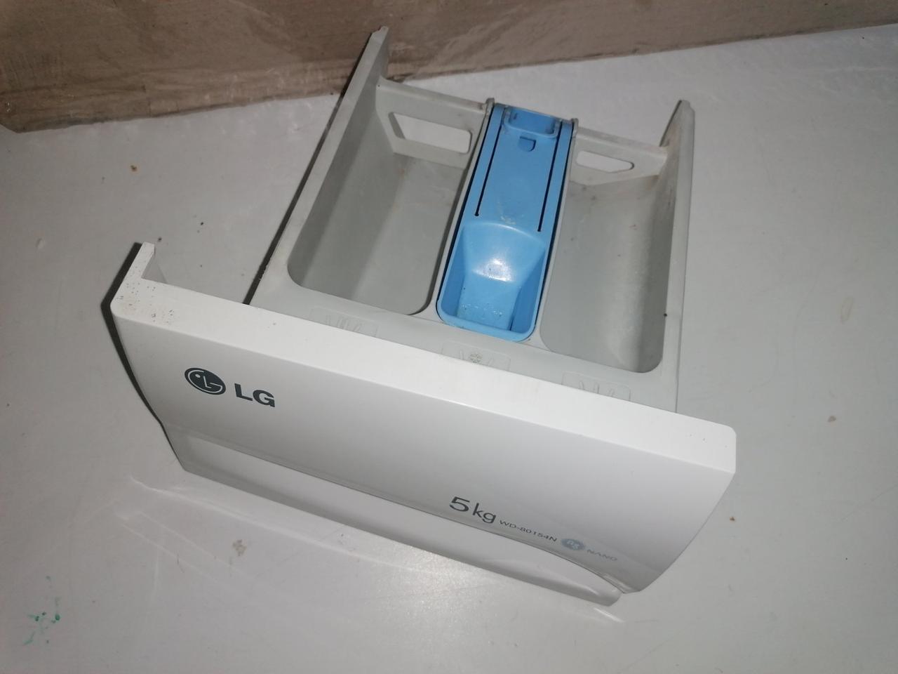 Лоток стиральной машины LG WD-80154N Ag Nano (Разборка) - фото 1 - id-p222813112