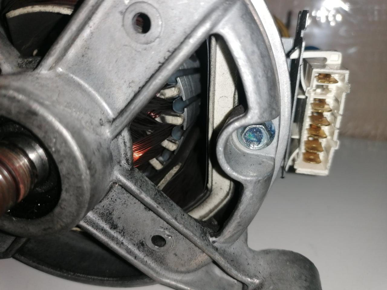Двигатель CA32-003 стиральной машины Атлант 45У82 (Разборка) под ремень H профиля - фото 2 - id-p222813906