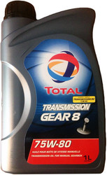 Трансмиссионное масло Total Transmission GEAR 8 75W-80 2л - фото 1 - id-p222814721