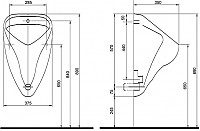 Писсуар Kolo Nova Pro 66000000 - фото 2 - id-p222816502