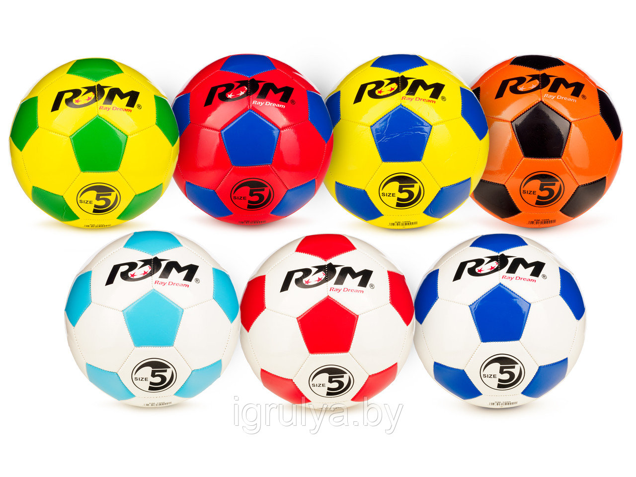 Мяч футбольный 5 размер арт. RM-1000