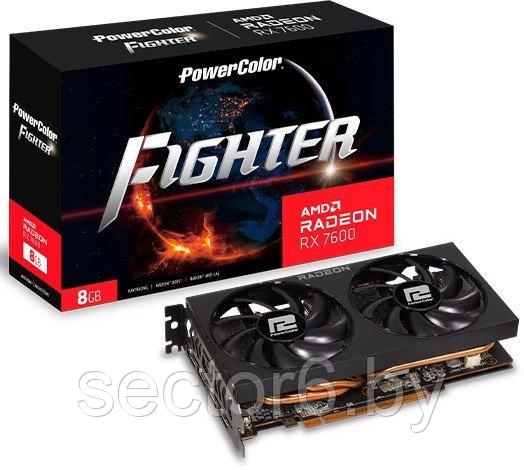 Видеокарта PowerColor Fighter Radeon RX 7600 8GB GDDR6 RX 7600 8G-F - фото 2 - id-p222817657