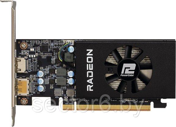 Видеокарта PowerColor Radeon RX 6400 Low Profile 4GB GDDR6 AXRX 6400 LP 4GBD6-DH - фото 2 - id-p222817671