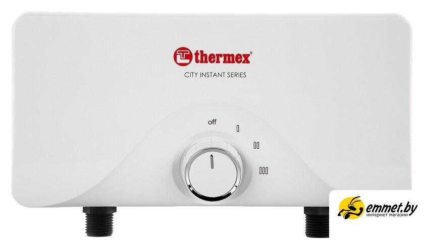 Проточный электрический водонагреватель кран+душ Thermex City 5500 - фото 1 - id-p222819497