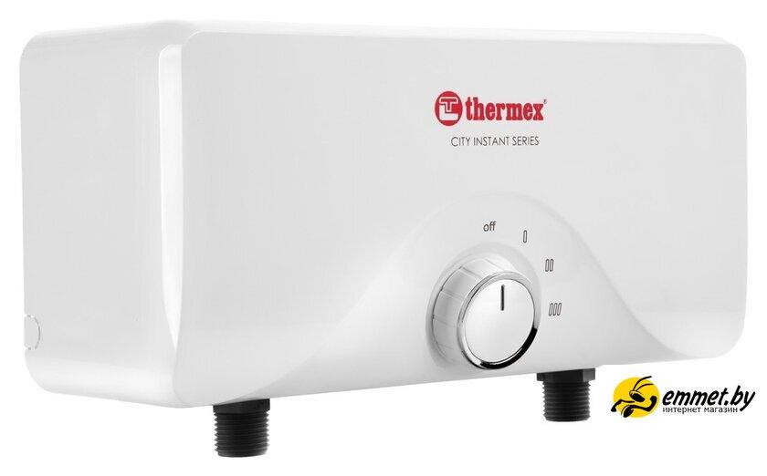 Проточный электрический водонагреватель кран+душ Thermex City 5500 - фото 2 - id-p222819497