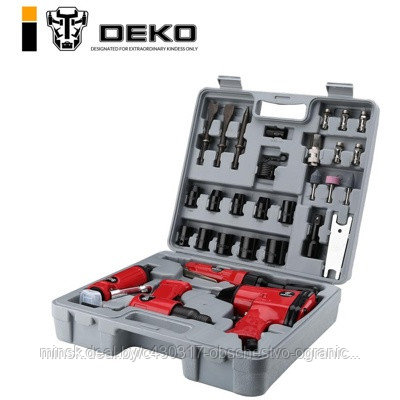 Набор пневмоинструмента DEKO Premium SET 34 - фото 1 - id-p222818868