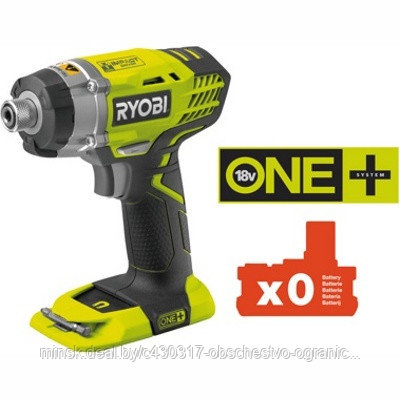 Ryobi RID 1801 M , Ударный винтоверт, 220 Нм, 3200 об/мин, 3400 уд/мин, 1,2 кг, без АКБ и зарядного, арт 18285 - фото 1 - id-p222818821