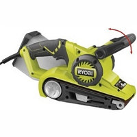 Ryobi EBS 800, Ленточная шлифмашина, 800 Вт, 320 м/мин, 3,3 кг, картон, арт 20288