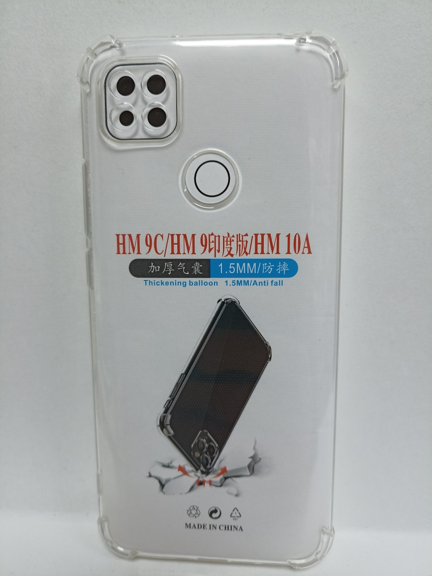 Чехол Xiaomi Redmi Redmi 9C силикон прозрачный с усиленными углами - фото 1 - id-p222820881
