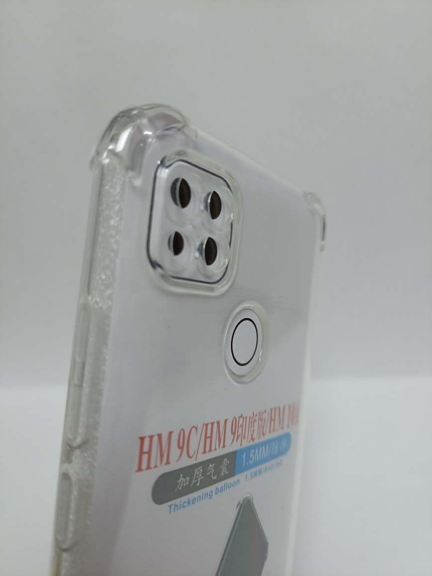 Чехол Xiaomi Redmi Redmi 9C силикон прозрачный с усиленными углами - фото 2 - id-p222820881
