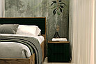Спальня «Монтале» КМК 0966 (Дуб канзас / SAT 22 Зеленый мат), фото 3