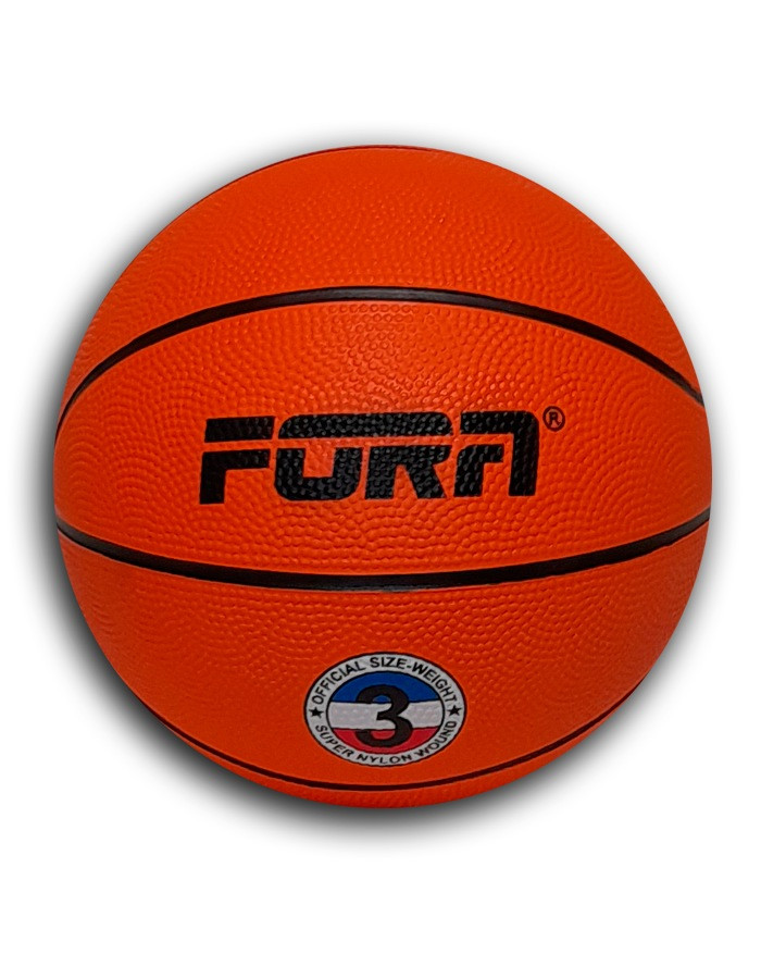 Мяч баскетбольный №3 Fora BR7700-3 - фото 1 - id-p222820952