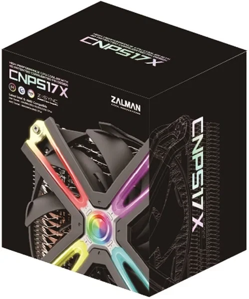 Кулер для процессора Zalman CNPS17X (All Socket, TDP 200W, PWM, ARGB)