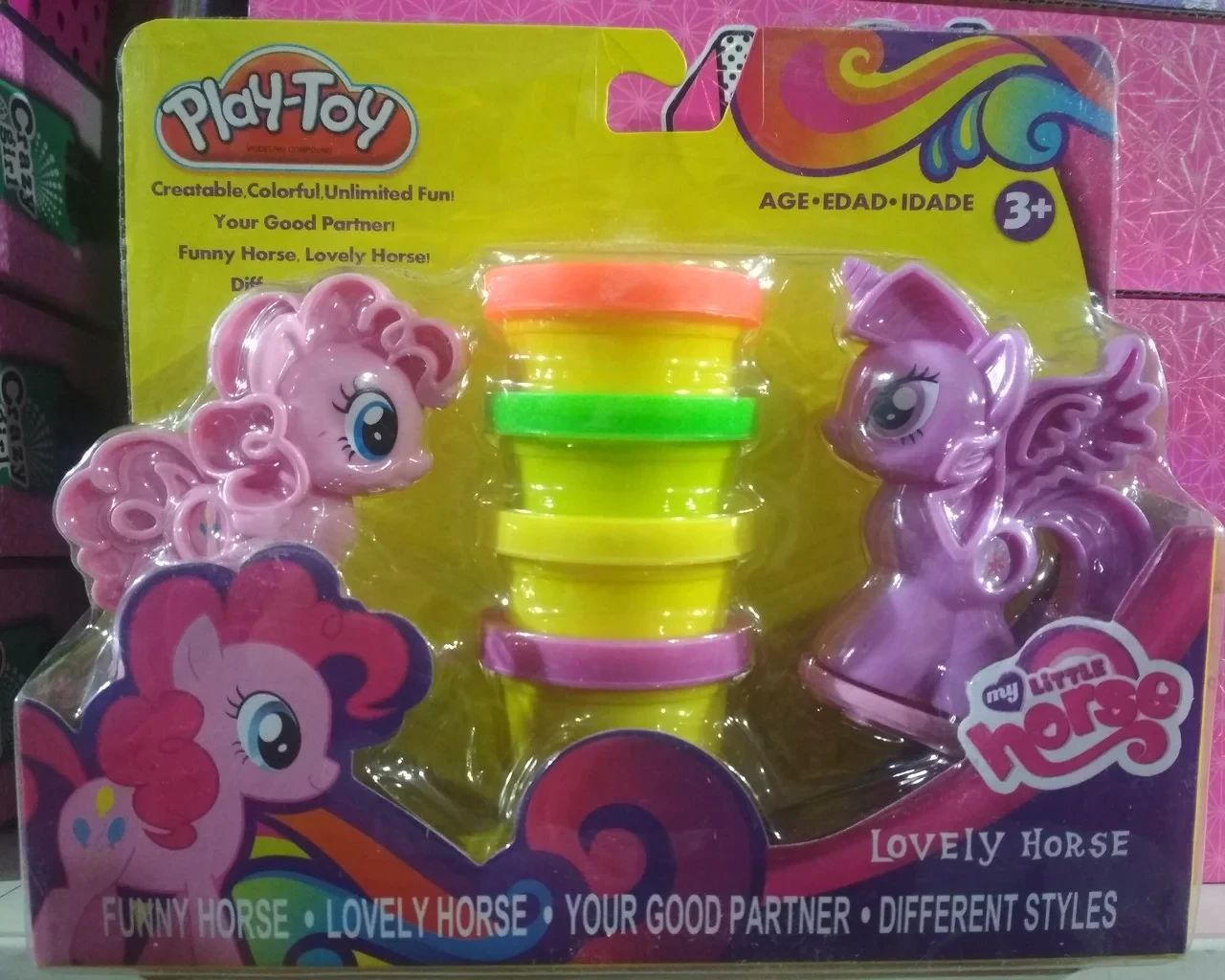 Игровой набор Play-Doh "Пони: Знаки Отличия" аналог 8010 Твайлайт Спаркл и Пинки Пай) - фото 1 - id-p222820968