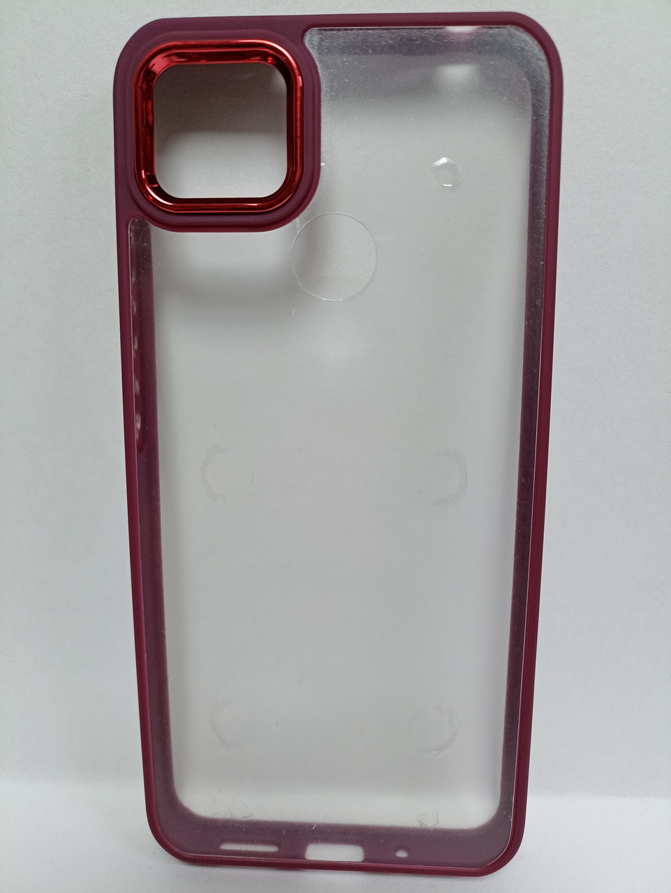 Чехол Xiaomi Redmi 9C силиконовый прозрачный с цветным ободком - фото 5 - id-p222821307