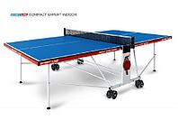 Стол теннисный Start Line Compact EXPERT (Синий)