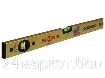 SLOWIK Польша Уровень 600 мм 2 глаз. брусковый, золото PN01 SLOWIK (быт.) (650 гр/м 0.30 мм/м)