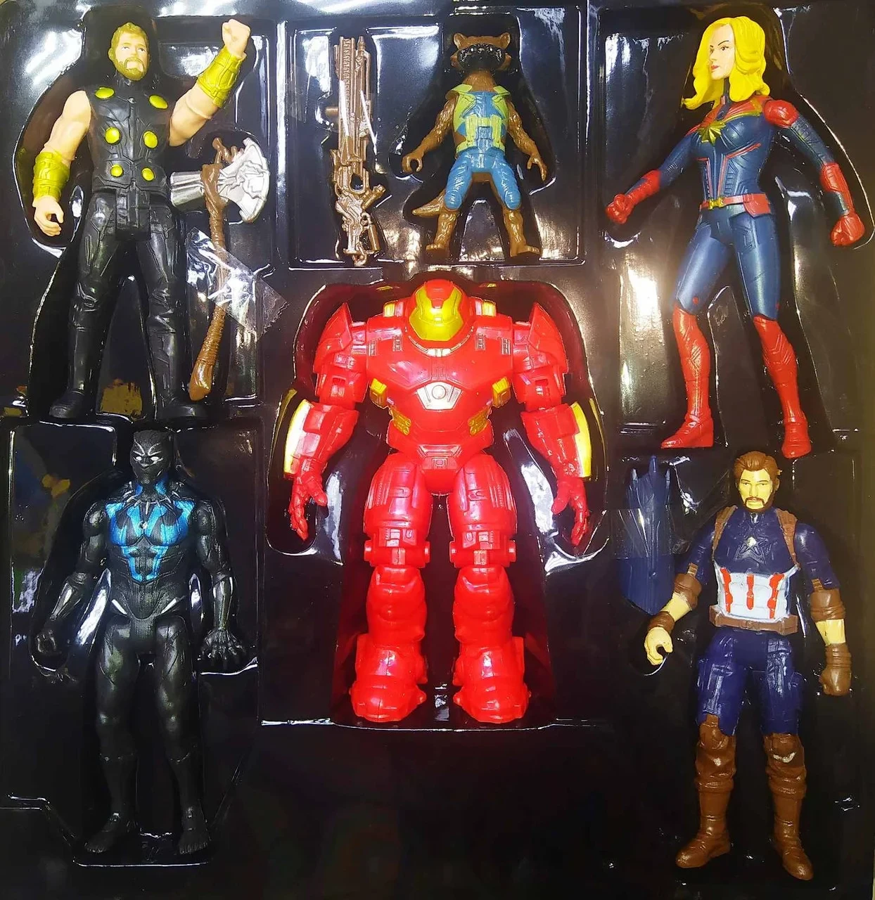 Набор 6 фигурок "Мстители" Халкбастер и супергерои - фото 1 - id-p222828698