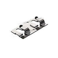 Металл Профиль Крепежный кляммер завершающий 37х10 (ОЦ-01-БЦ-1.2)