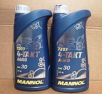 SAE 30 MANNOL 4-Takt Agro минеральное 1л. 7203