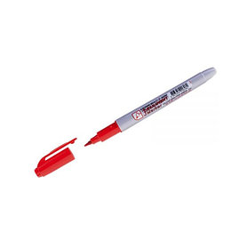 Маркер перманентный Crown "Multi Marker Super Slim" красный, пулевидный (толщ. линии 1.0 мм. Цвет красный)