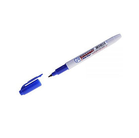 Маркер перманентный Crown "Multi Marker Super Slim" синий, пулевидный (толщ. линии 1.0 мм. Цвет синий) (CROWN