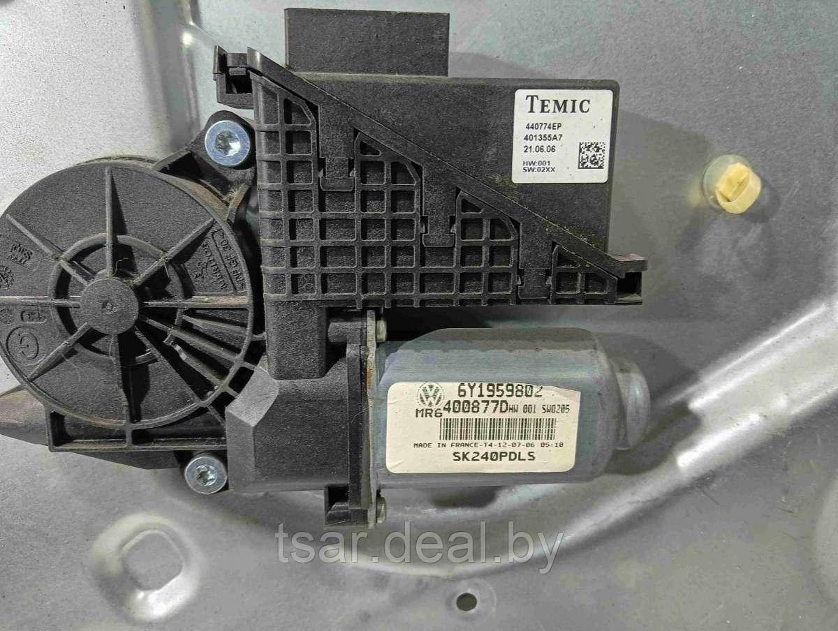 Стеклоподъемник электрический передний правый Skoda Fabia 1 (6Y0837756, 6Y1959802) - фото 2 - id-p222829277