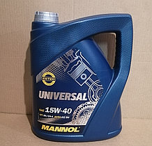 15W40 Масло MANNOL Universal 5л, 7405
