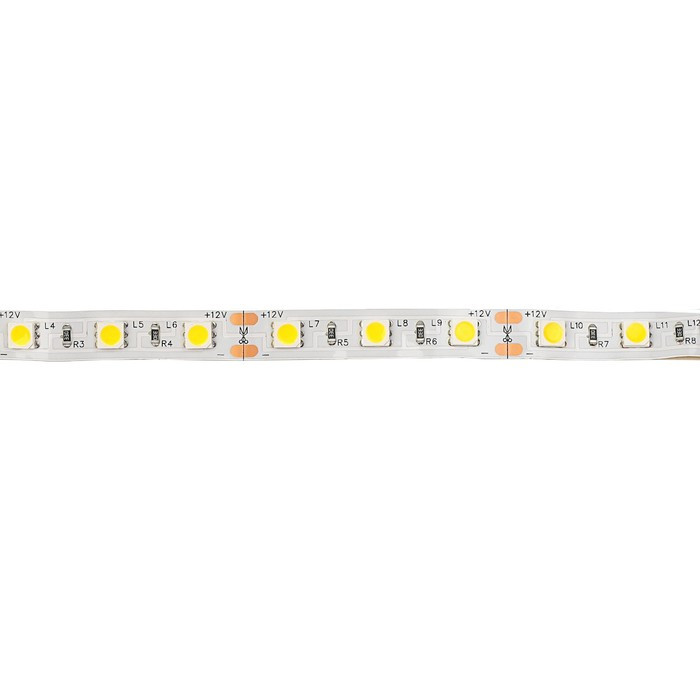 Светодиодная лента Ecola STD 5 м, IP20, SMD5050, 60 LED/м, 14.4 Вт/м, 12 В, 2800К - фото 4 - id-p222830790