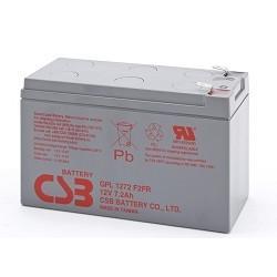 CSB Батарея GPL1272 (12V 7,2Ah F2, FR) (с увеличенным сроком службы 10лет)) - фото 1 - id-p222830647