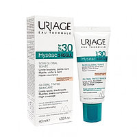 Уход тональный Uriage Урьяж HYSEAC 3REGUL SOIN GLOBAL TEINTE SPF30 (универсальный тон), 40 мл