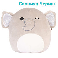 Сквишмэллоус Мягкая игрушка 20 см Слониха Чериш Squishmallows / плюшевая игрушка-подушка 39428