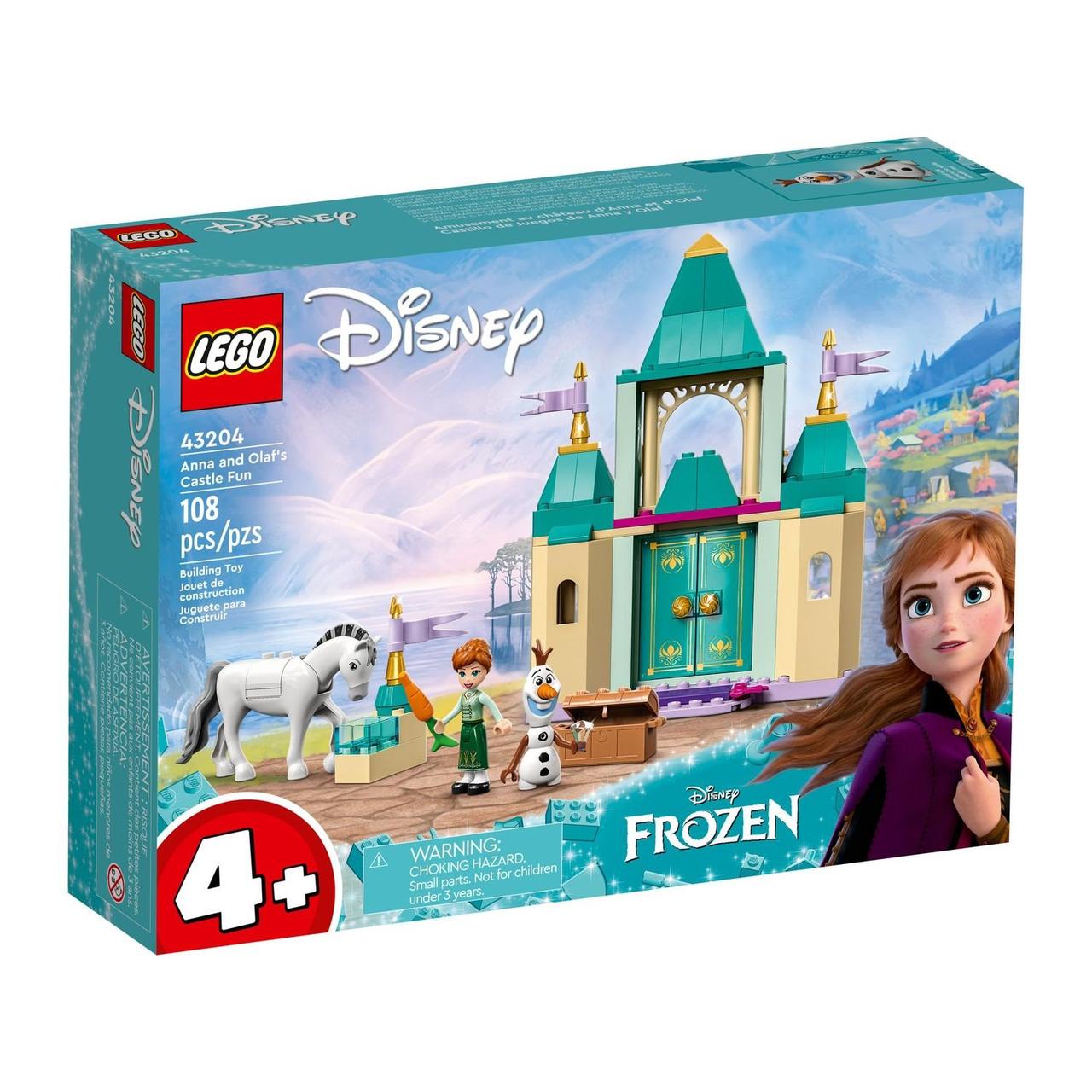 Конструктор LEGO Disney Princess Веселье в замке Анны и Олафа 43204 - фото 1 - id-p222831728