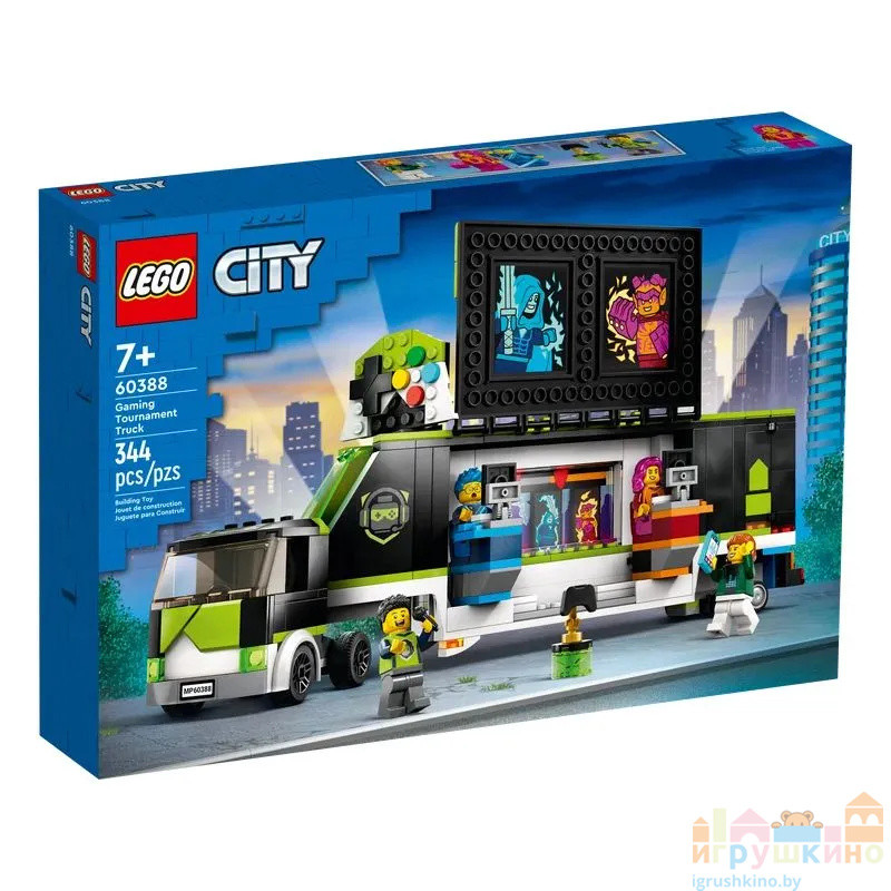 Конструктор Lego City 60388 Игровой турнирный грузовик Лего Сити - фото 1 - id-p222831739