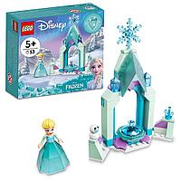 Конструктор LEGO Disney Princess 43199 Двор замка Эльзы Лего Принцессы Диснея