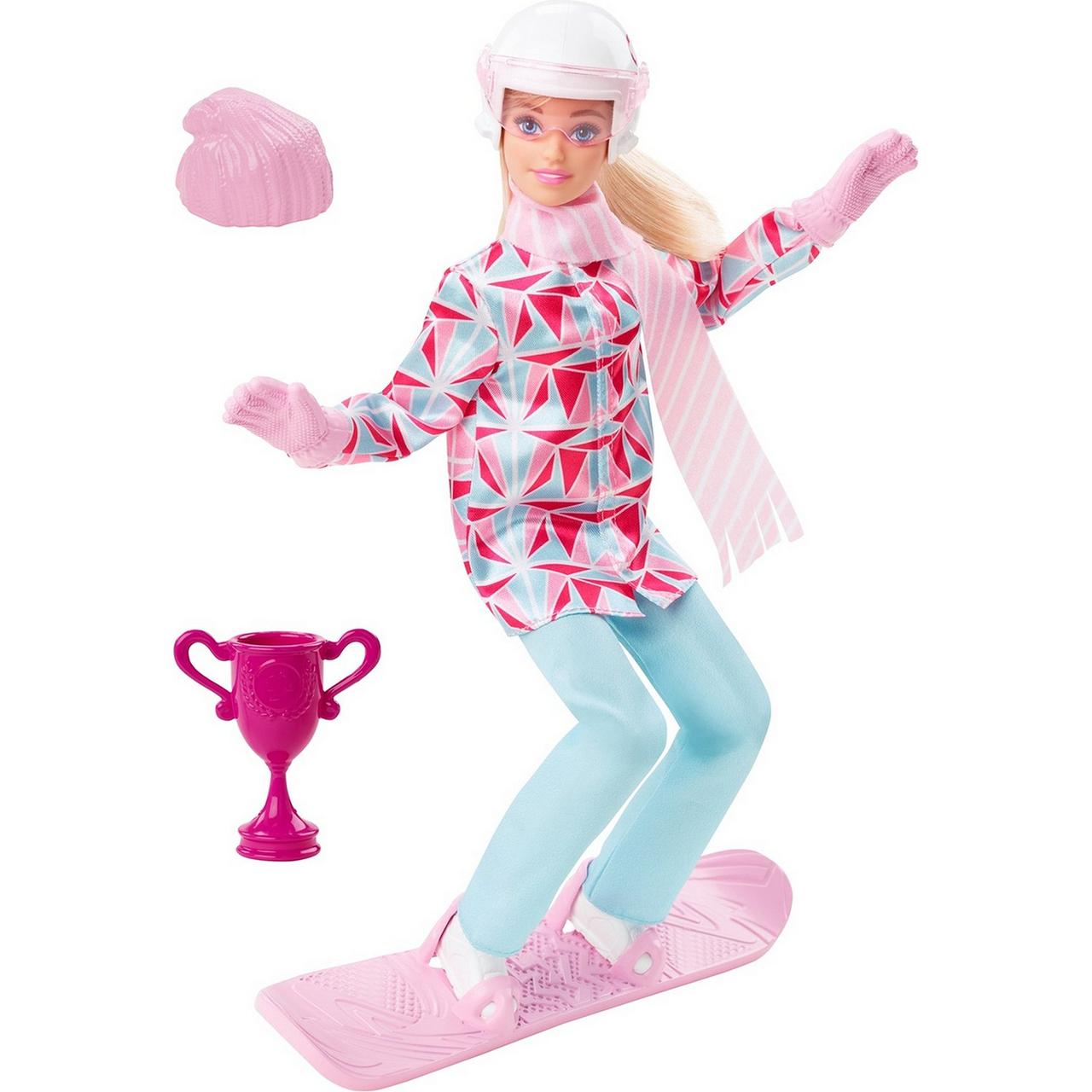 Кукла Barbie Зимние виды спорта Сноубордист HCN32 - фото 1 - id-p222831911
